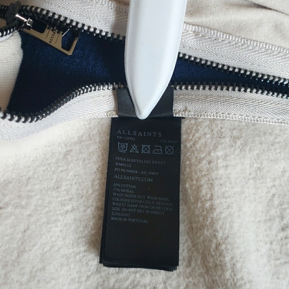 💥Rare💥 ALL SAINTS Fera Sweater Vest - Picture 9 of 10